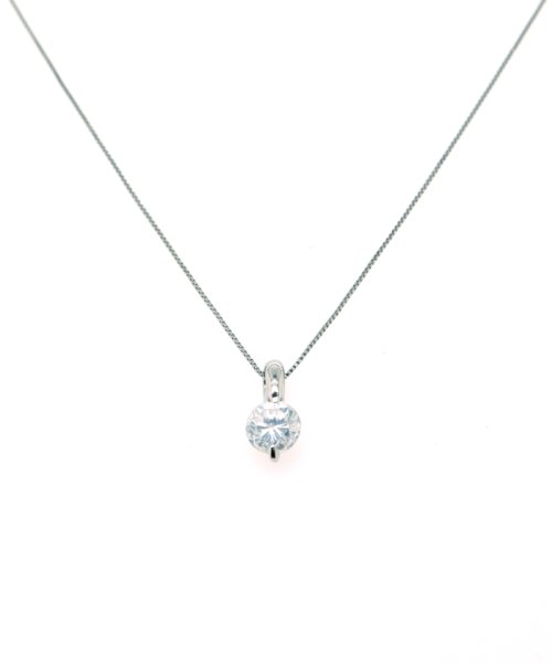 Gems by K(ジェムズ　バイ　ケー)/鑑定書付き天然ダイヤモンド プチペンダント 【Gems by K】Platinum 0.5ct Diamond Pendant Necklace/img04