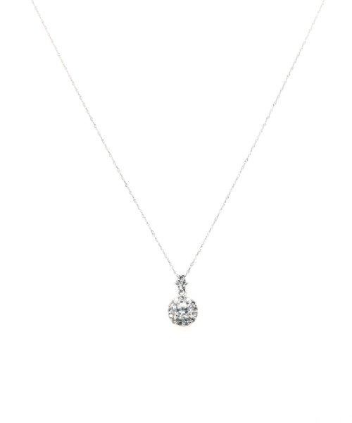Gems by K(ジェムズ　バイ　ケー)/鑑定書付き天然ダイヤモンド プチペンダント 【Gems by K】Platinum Total0.5ct Diamond Pendant Necklace/img05