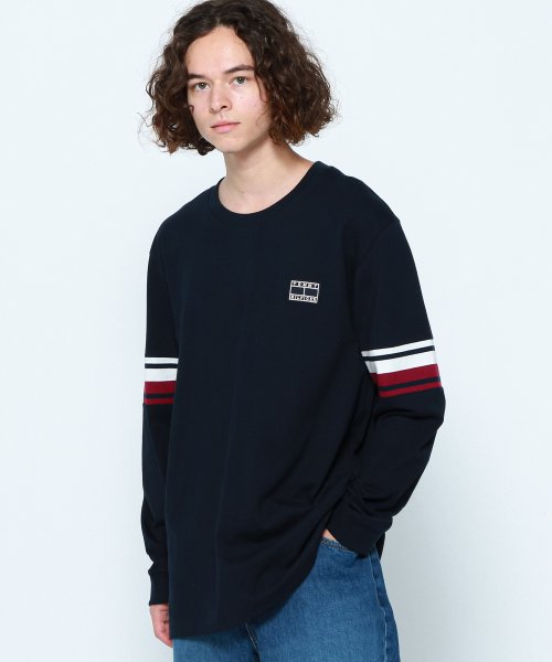 TOMMY HILFIGER(トミーヒルフィガー)/SLEEVE STRIPE CASUAL LS TEE/img04