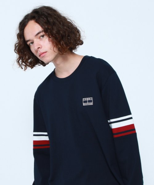 TOMMY HILFIGER(トミーヒルフィガー)/SLEEVE STRIPE CASUAL LS TEE/img05