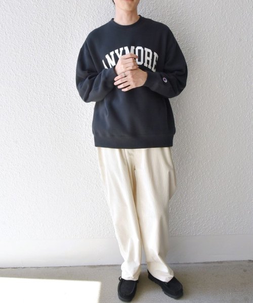 SHIPS any MEN(シップス　エニィ　メン)/【SHIPS any別注】Champion: ANYロゴ カレッジプリント クルーネック スウェット◇/img51