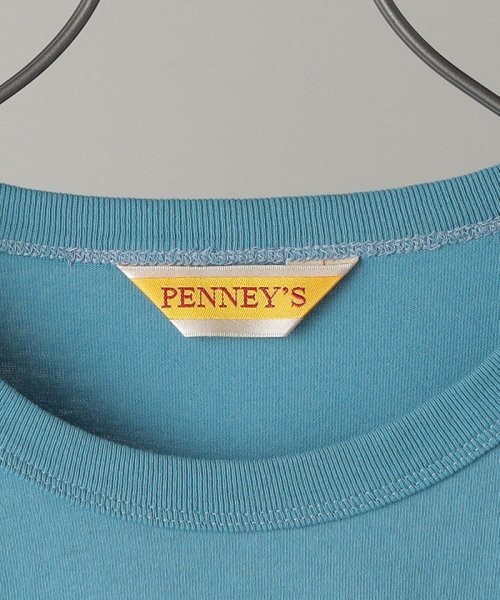 SHIPS MEN(シップス　メン)/*【SHIPS別注】PENNEYS: FOX ロゴ ワッペン ソリッド / ボーダー クルーネック Tシャツ (ロンT)/img37