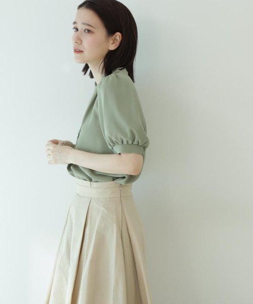 N Natural Beauty Basic(エヌナチュラルビューティベーシック)/スキッパーパールボタンブラウス/img15