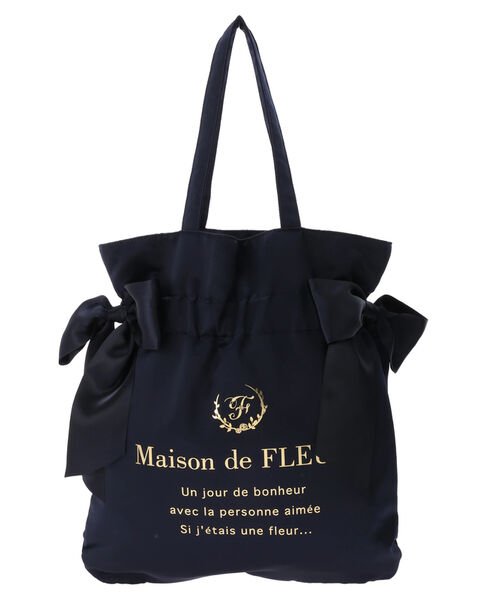 Maison de FLEUR(メゾンドフルール)/ダブルリボンギャザートートバッグ/img21