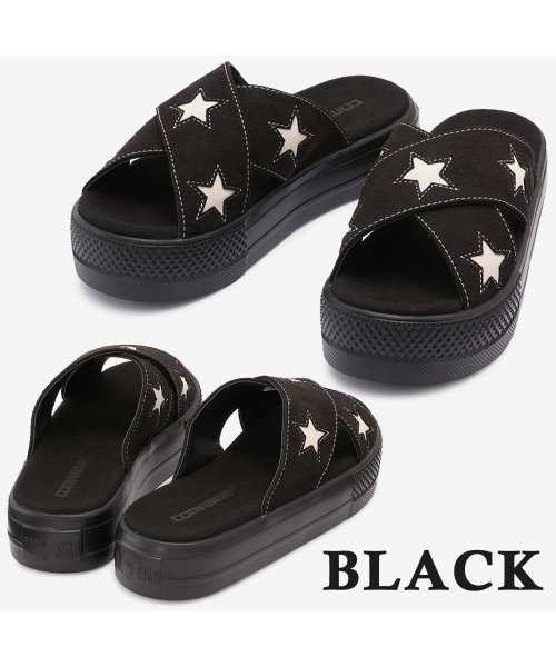 CONVERSE(CONVERSE)/converse コンバース   CV SANDAL PLTS CROSSBELT CV サンダル PLTS クロスベルト /img02