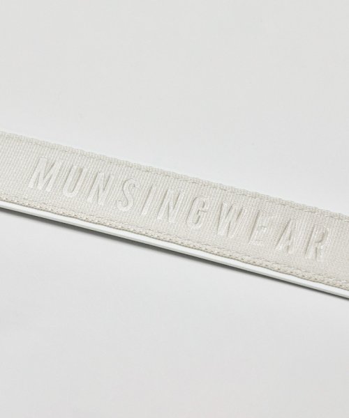 Munsingwear(マンシングウェア)/グログランロゴ　エンボスベルト/img04