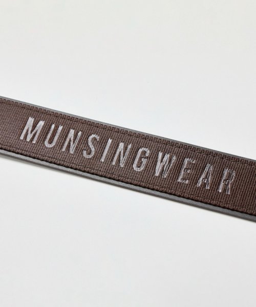 Munsingwear(マンシングウェア)/グログランロゴ　エンボスベルト/img13