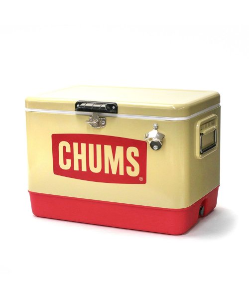 CHUMS(チャムス)/【日本正規品】チャムス クーラーボックス CHUMS チャムススチールクーラーボックス54L 大容量 栓抜き付き アウトドア キャンプ CH62－1802/img05