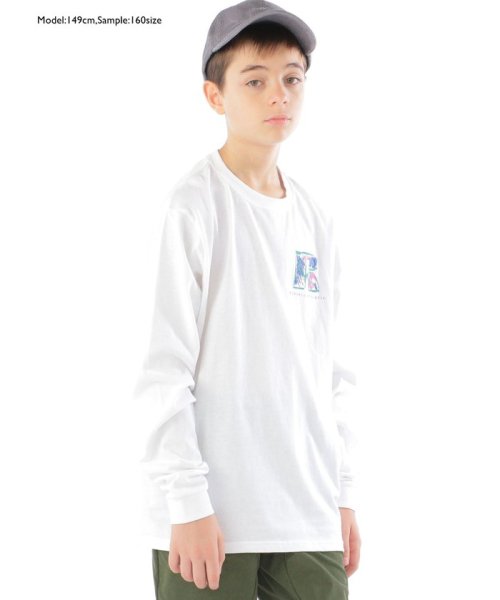 SHIPS KIDS(シップスキッズ)/【SHIPS KIDS別注】RUSSELL ATHLETIC:100～160cm / カラーリング ロゴ 長袖 TEE/img04
