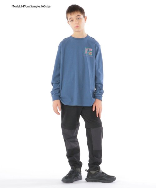 SHIPS KIDS(シップスキッズ)/【SHIPS KIDS別注】RUSSELL ATHLETIC:100～160cm / カラーリング ロゴ 長袖 TEE/img12