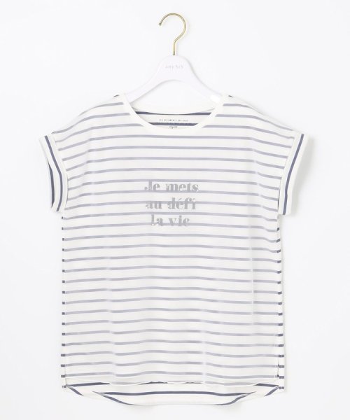 any SiS L(エニスィス（大きいサイズ）)/シアーチュール Tシャツ/img10