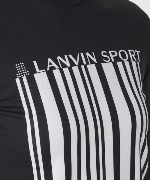 LANVIN SPORT(ランバン スポール)/【WEB限定】プリントモックネックシャツ【吸汗/UV CUT(UPF50+）/ECO】【アウトレット】/img07
