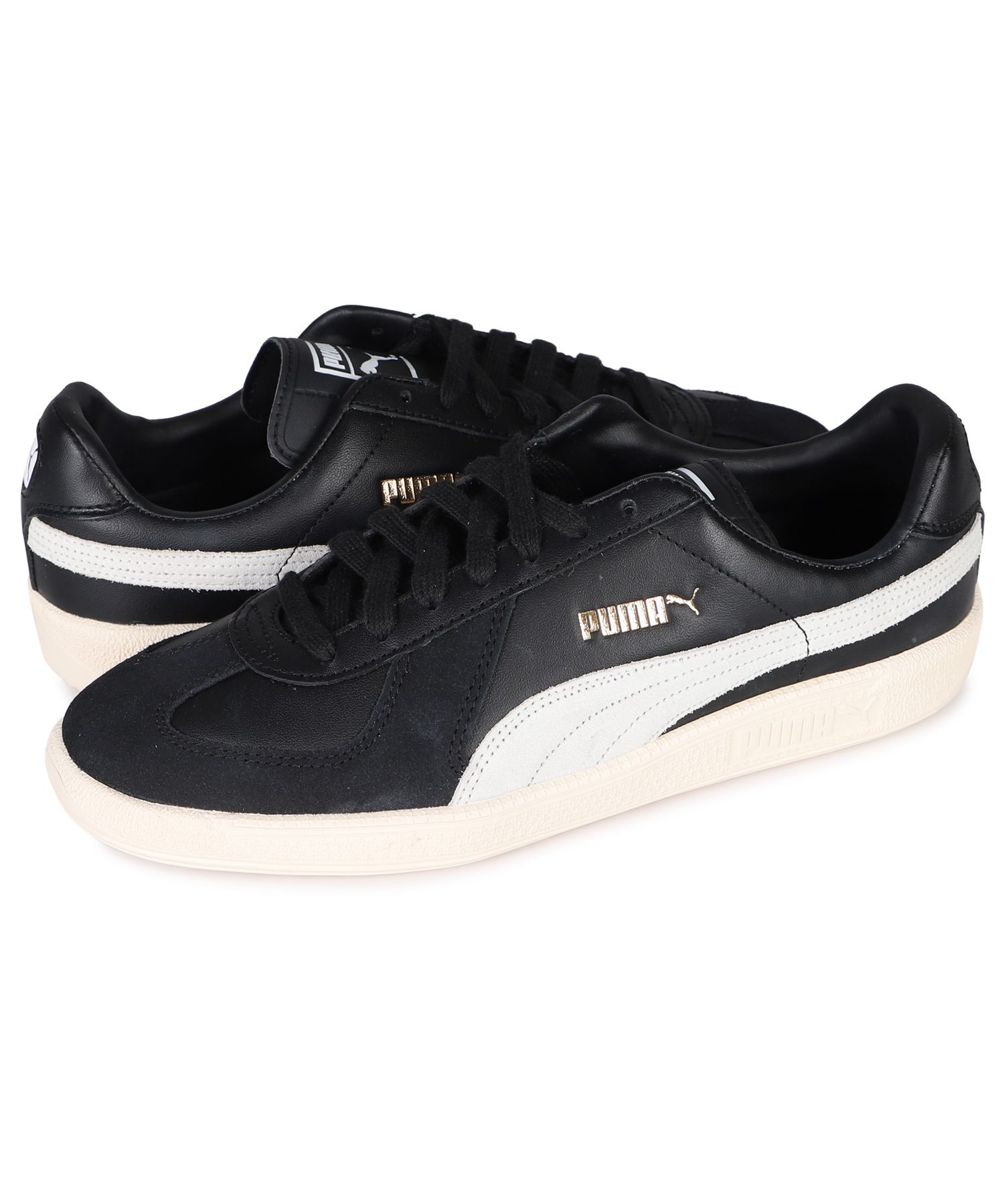 PUMA プーマ スニーカー アーミートレーナー メンズ ARMY TRAINER ブラック 黒 386607－02