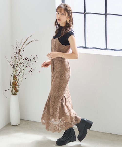 DRESS+(ドレス プラス)/ブラウス ジャンパースカート セット 結婚式 ドレス マーメイド/img21
