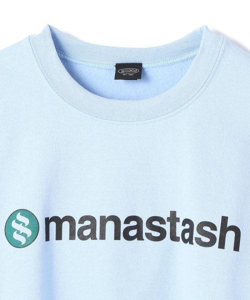 MANASTASH(マナスタッシュ)/MANASTASH/マナスタッシュ/StackLogo CrewneckSweat/グラフィックプリントクルーネックスウェット/img34