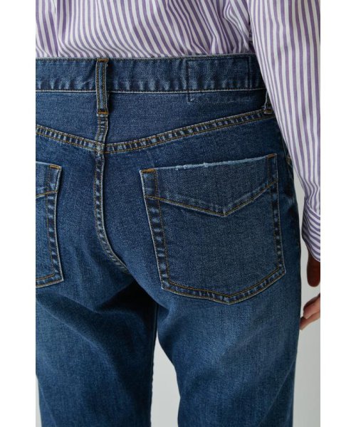 スリムストレートデニム 