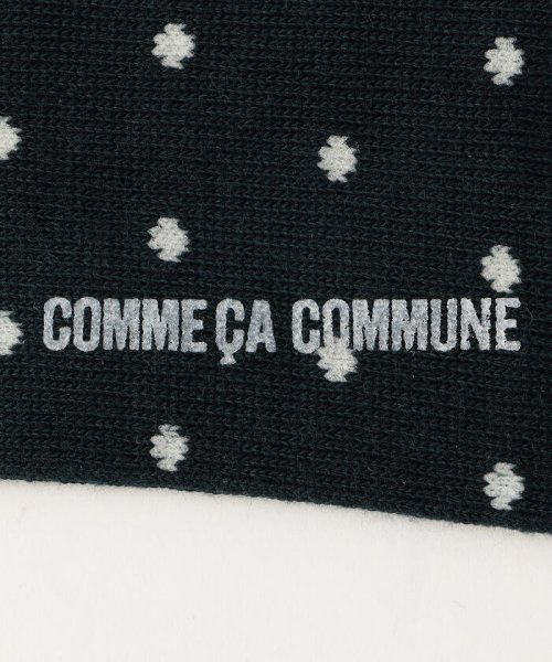  COMME CA COMMUNE(コムサコミューン)/ポルカドット柄 ソックス/img03