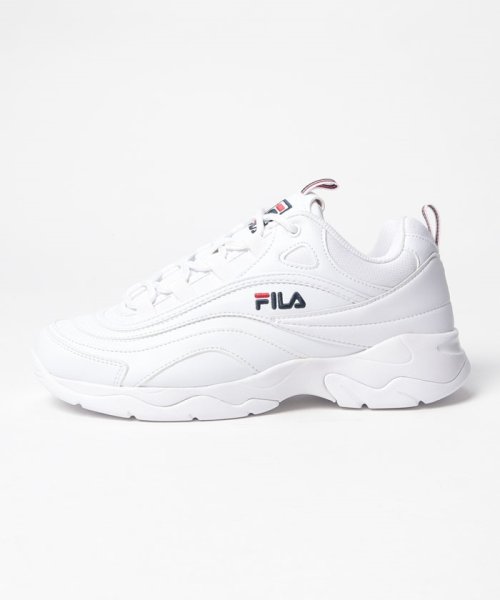 FILA（Shoes）(フィラ（シューズ）)/FILA Ray ST / フィラレイ ST ウィメンズ 厚底 スニーカー / ホワイト 22.5cm～28.0cm/img01