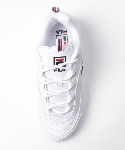 FILA（Shoes）(フィラ（シューズ）)/FILA Ray ST / フィラレイ ST ウィメンズ 厚底 スニーカー / ホワイト 22.5cm～28.0cm/img04