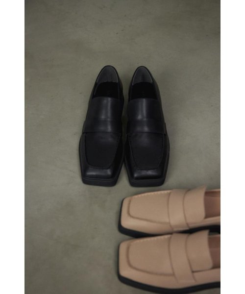BLACK BY MOUSSY(ブラックバイマウジー)/square toe loafer/img05