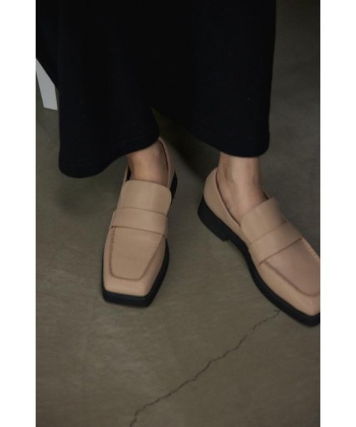 BLACK BY MOUSSY(ブラックバイマウジー)/square toe loafer/img15
