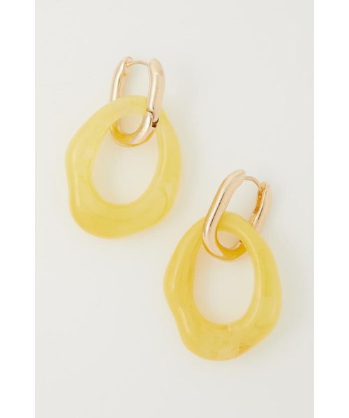 AZUL by moussy(アズールバイマウジー)/2WAY COLOR ACRYL RING EARRINGS/img03