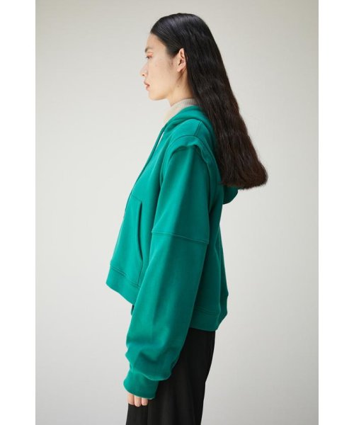 AZUL by moussy(アズールバイマウジー)/REMOVABLE SLEEVE SHORT HOODIE/img05