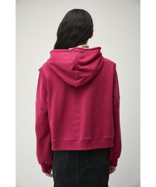AZUL by moussy(アズールバイマウジー)/REMOVABLE SLEEVE SHORT HOODIE/img26