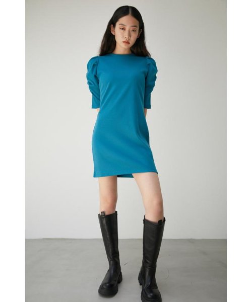 AZUL by moussy(アズールバイマウジー)/PUFF SLEEVE MINI ONEPIECE/img20