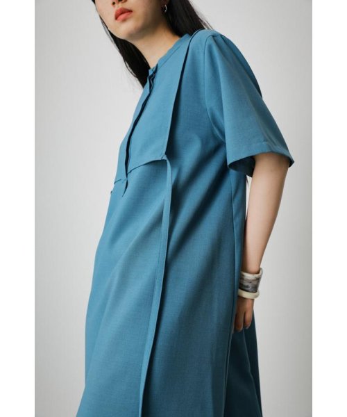 AZUL by moussy(アズールバイマウジー)/FLAP LAYERED SHIRT ONEPIECE/img19
