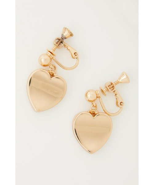 AZUL by moussy(アズールバイマウジー)/THICK HEART EARRINGS/img03