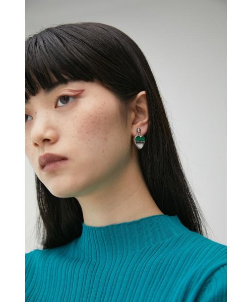 AZUL by moussy(アズールバイマウジー)/THICK HEART EARRINGS/img16