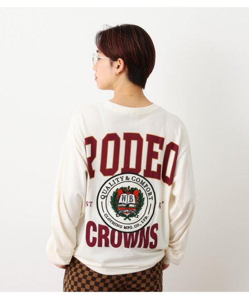 RODEO CROWNS WIDE BOWL(ロデオクラウンズワイドボウル)/Rodeo College L/S Tシャツ/img03
