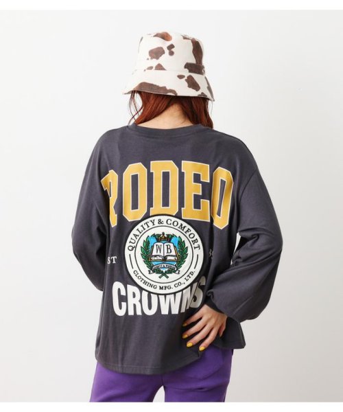 RODEO CROWNS WIDE BOWL(ロデオクラウンズワイドボウル)/Rodeo College L/S Tシャツ/img15