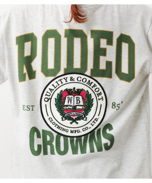 RODEO CROWNS WIDE BOWL(ロデオクラウンズワイドボウル)/Rodeo College L/S Tシャツ/img20