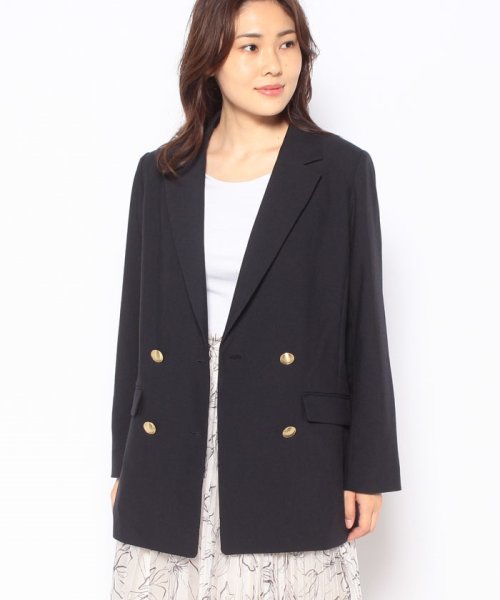 アプワイザーリッシェダブルボタンテーラードジャケット 