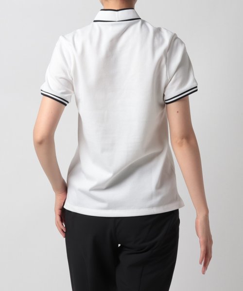Munsingwear(マンシングウェア)/『STANDARD』SUNSCREENスムースガゼット付きモックネック半袖シャツ/img20
