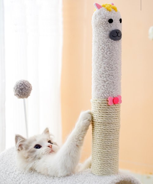 aimoha(aimoha（アイモハ）)/動物形キャットタワー猫用おもちゃ/img03