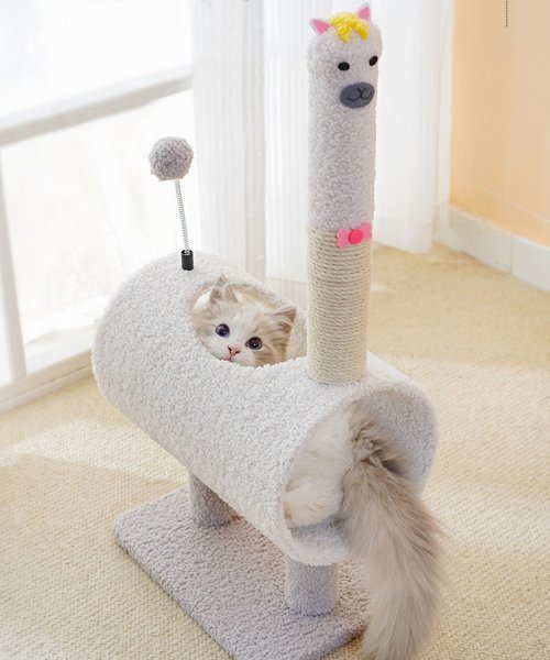 aimoha(aimoha（アイモハ）)/動物形キャットタワー猫用おもちゃ/img05