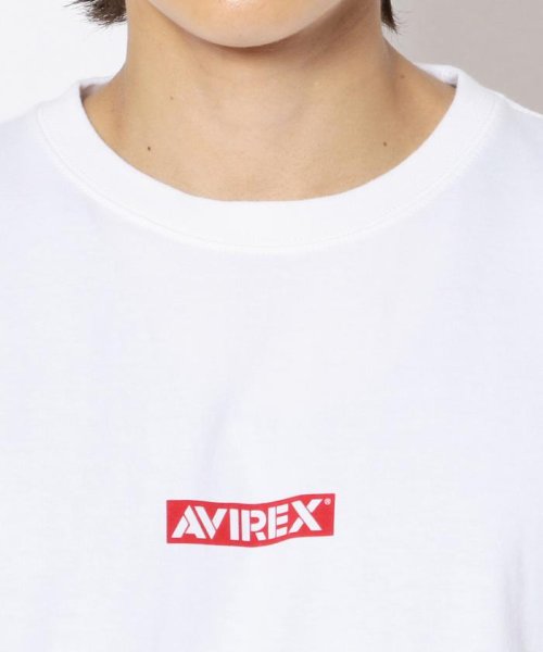 AVIREX(AVIREX)/バンダナプリント ボックスロゴ Tシャツ/BANDANA PRINT T－SHIRT/img04