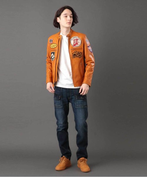AVIREX(AVIREX)/《REBUILD COLLECTION》パッチドライダース / PATCHED RIDERS JACKET/img12