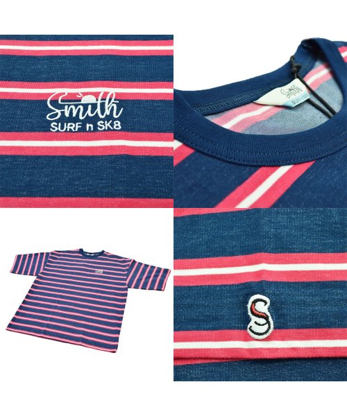 SUNNY SMITH(サニースミス)/Cool Smith BD Logo Emb SS Tee/img12