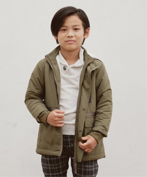 ikka kids(イッカ　キッズ)/裏ボアモッズジャケット（120〜160cm）/img10