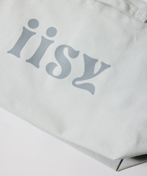 iisy(iisy)/iisy / BIGロゴ キャンバスショルダーバッグ/img01