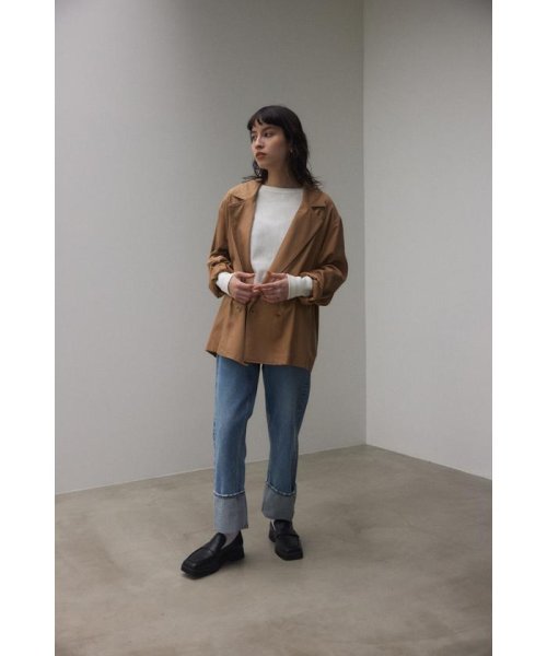 BLACK BY MOUSSY(ブラックバイマウジー)/over silhouette shirt jacket/img01