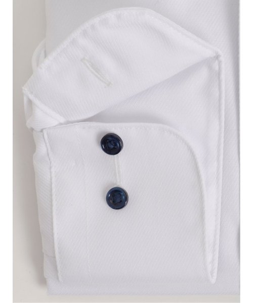 TAKA-Q(タカキュー)/形態安定 吸水速乾 スタンダードフィット 2枚衿ドゥエ 長袖 シャツ メンズ ワイシャツ ビジネス yシャツ 速乾 ノーアイロン 形態安定/img02