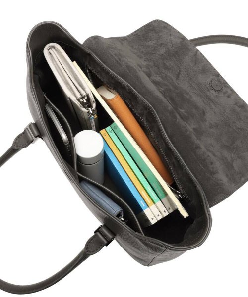 【ピアーチェ】レザーハンドバッグ L 本革 A4サイズ ビジネスバッグ 