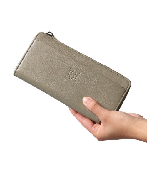 【プラティカ】長財布 L字ファスナー レザー ロング ウォレット 本革 プラティカ
