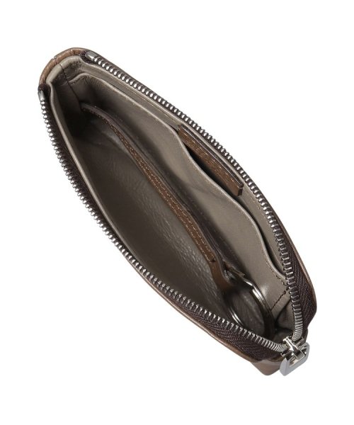 【アクセサリー】ポーチ（キーリング付き） レザー コンパクト カードケース キーケース 本革 キーリング付き