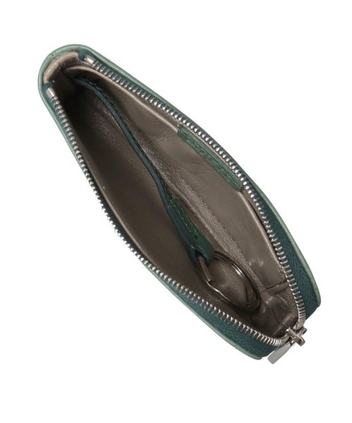 【アクセサリー】ポーチ（キーリング付き） レザー コンパクト カードケース キーケース 本革 キーリング付き